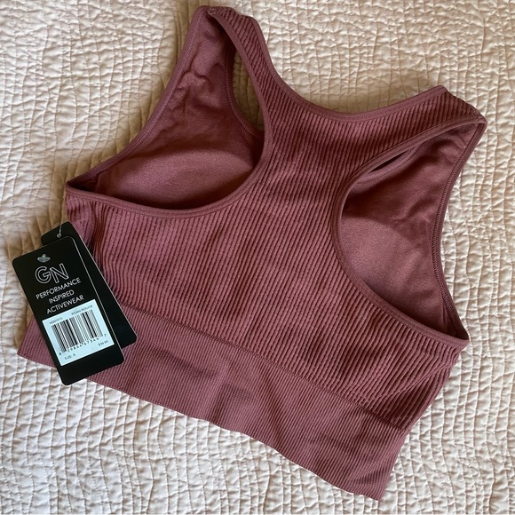 Mauve Pink Athletic Crop - Picture 2 of 4
